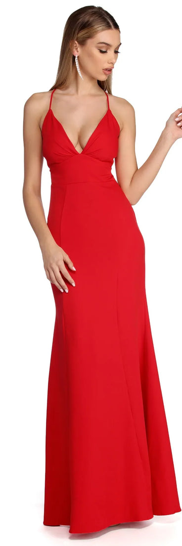 Alyssa Formal Open Back Dress