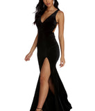 Macy Formal Velvet Dress