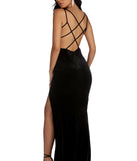 Macy Formal Velvet Dress
