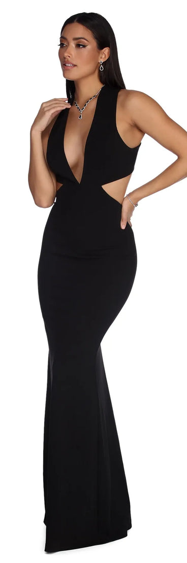 Jillian Formal Cut Out Dress