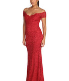Keisha Formal Scalloped Lace Dress