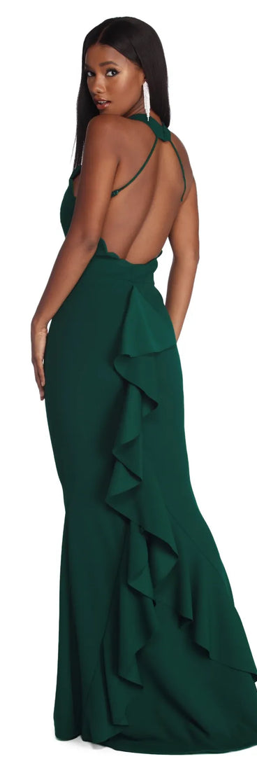 Claudia Formal Ruffle Dress