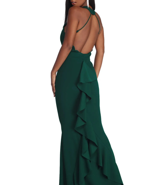 Claudia Formal Ruffle Dress