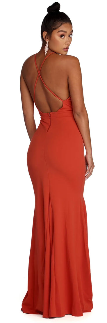 Jane Formal Open Back Dress