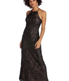 Geneva High Class Sequin Dress