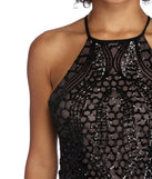 Geneva High Class Sequin Dress