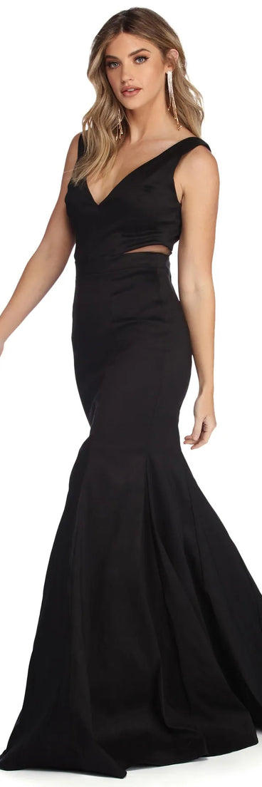 Kailey Formal Taffeta Mermaid Dress