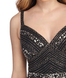 Helen Intricate Indulgence Beaded Dress