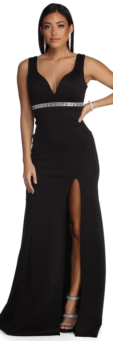 Gracelynn Formal Rhinestone Dress