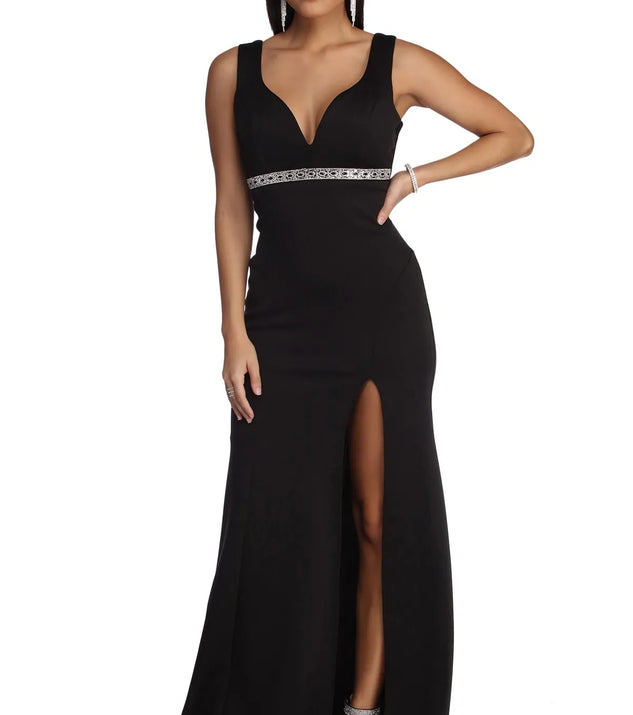 Gracelynn Formal Rhinestone Dress