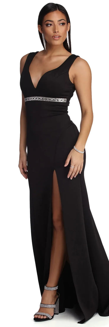 Gracelynn Formal Rhinestone Dress