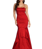 Leah Formal Taffeta Mermaid Dress