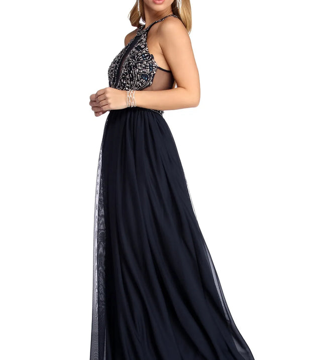 Esther Formal Embellished Gemstone Dress