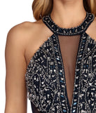 Esther Formal Embellished Gemstone Dress
