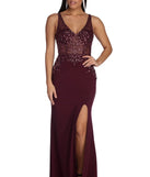 Valerie Beaded Vixen Evening Dress
