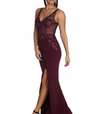 Valerie Beaded Vixen Evening Dress
