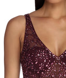 Valerie Beaded Vixen Evening Dress
