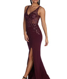 Valerie Beaded Vixen Evening Dress