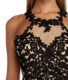 Genevieve Formal Open Back Lace Dress