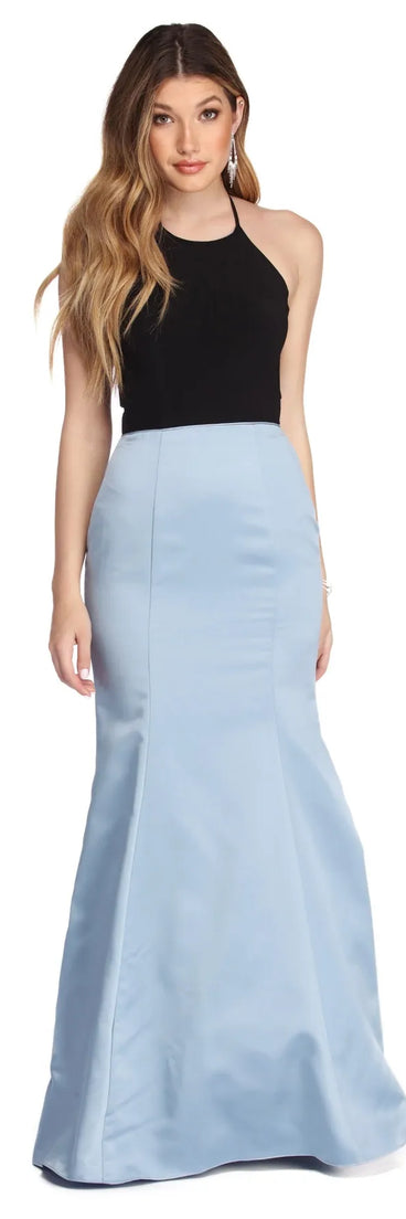 Ashlynn Formal Halter Mermaid Dress