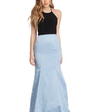 Ashlynn Formal Halter Mermaid Dress