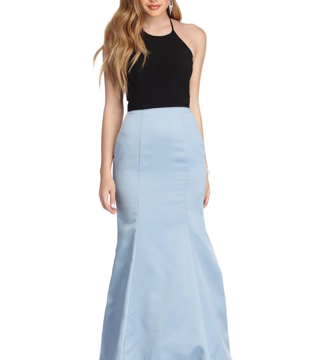 Ashlynn Formal Halter Mermaid Dress