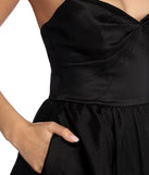 Bonnie Formal Taffeta High Low Dress