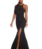 Melina Formal Heat Stone Dress