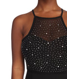 Melina Formal Heat Stone Dress
