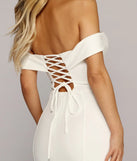 Emerson Formal Lattice Mermaid Dress