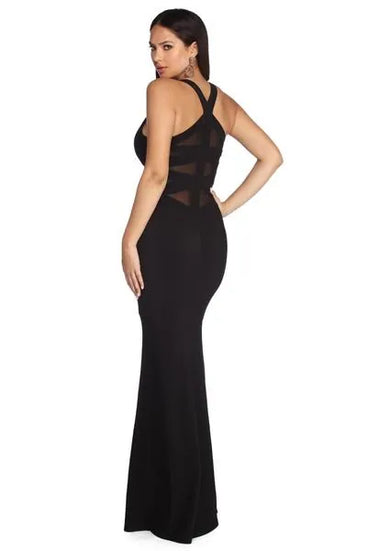 Aliyah Formal Sleeveless Bandage Dress