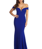 Aniyah Formal Off The Shoulder Dress