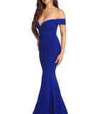 Aniyah Formal Off The Shoulder Dress