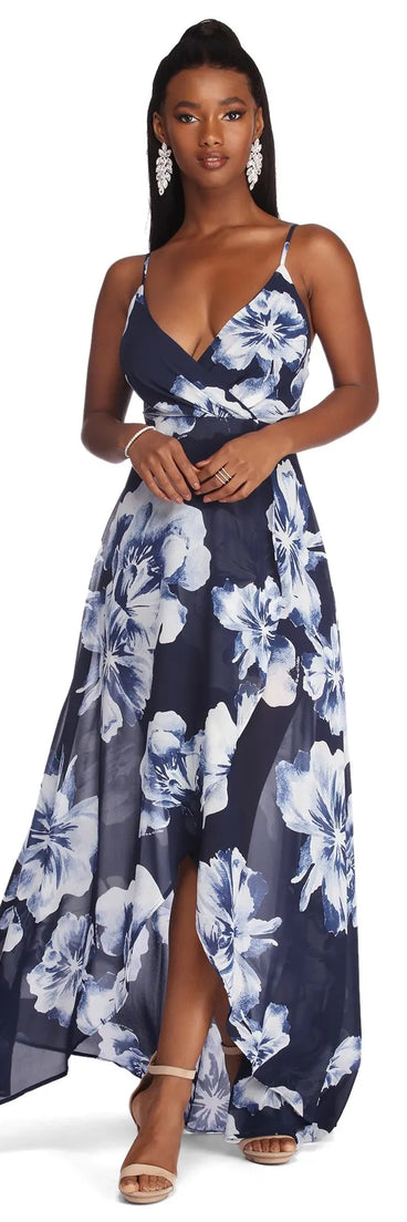 Mary Formal High Low Chiffon Dress