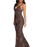Rosie Formal Sleeveless Sequin Dress