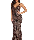 Rosie Formal Sleeveless Sequin Dress