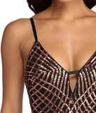 Rosie Formal Sleeveless Sequin Dress