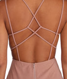 Vicky Plunging V Formal Dress