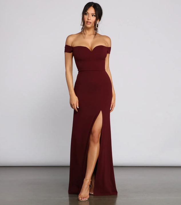 Myra Formal High Slit Dress