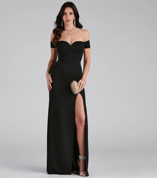 Myra formal high slit dress 2025