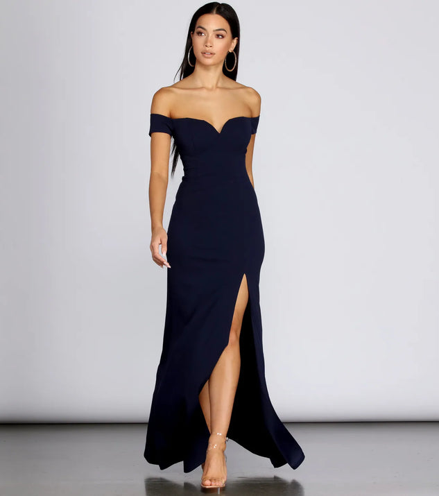 Myra Formal High Slit Dress