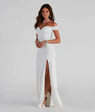 You'll feel stylish and confident in the Myra Formal High Slit Dress as your Winter Formal Dress to stand out at your dance or event.