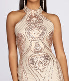 Elora Sequin Evening Gown