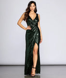 Zoya Sequin Formal Dress