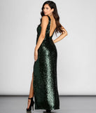 Zoya Sequin Formal Dress