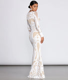 Aella Formal Sequin Long Dress