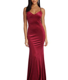 Viviana Formal Velvet Open Back Dress