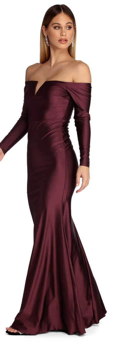 Kimora Formal Off The Shoulder Dress