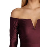 Kimora Formal Off The Shoulder Dress