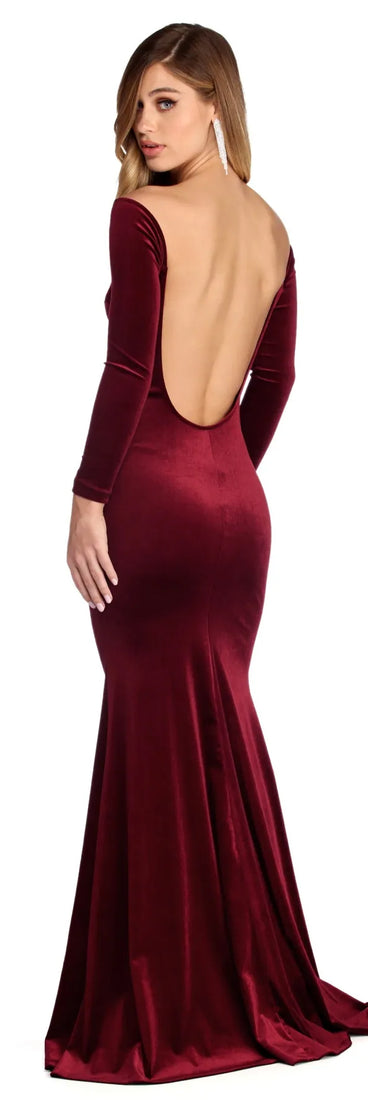 Viv Formal Open Back Dress